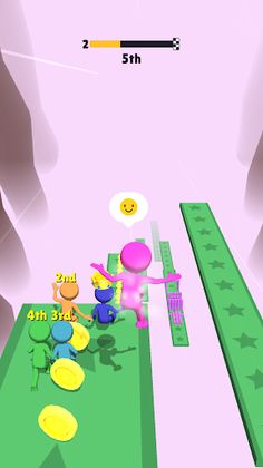 Fall Race 3D - Screenshot 2