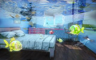 Piranha Flying Fish Escape - Screenshot 2