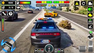 Police Car Thief Chase Game - Screenshot 1