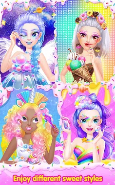 Sweet Princess Candy Makeup - Screenshot 4