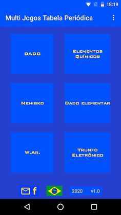 Multi Jogos Tabela Periódica - Screenshot 2