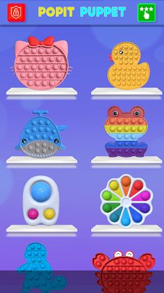 Pop It : Puppet Game - Screenshot 1