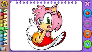 Amy Draw & Coloring Book - Screenshot 1