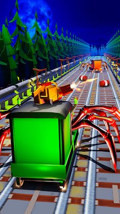 Spooky Train monsters Shooting - Screenshot 1