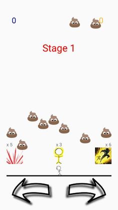 추억의 똥피하기 - Screenshot 2