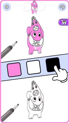 Garten Of NabNab 3 Coloring - Screenshot 1