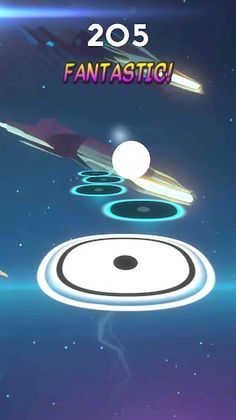 Rocket Spaceships Ball Bounce - Screenshot 1