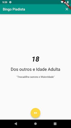 Bingo Piadista - Screenshot 2