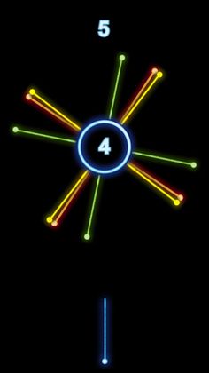 Pin Shooter: Neon Action Game - Screenshot 3