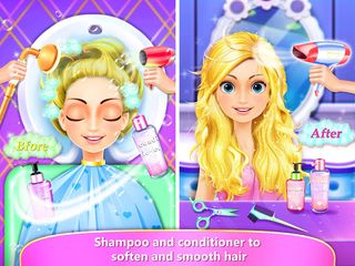Rainbow Hair Salon - Dress Up - Screenshot 2