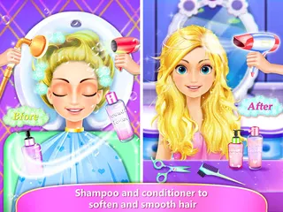 Rainbow Hair Salon - Dress Up - Screenshot 2