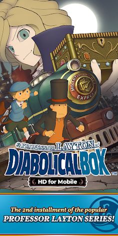 Layton: Diabolical Box in HD - Screenshot 1