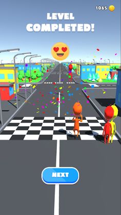Kick Race 3D - Screenshot 2