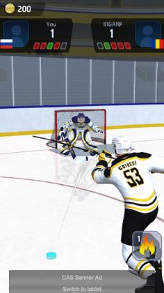 Hockey Game Stars 3D - Screenshot 4