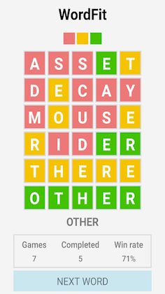 WordFit - Screenshot 3