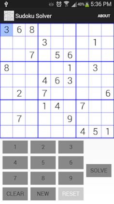 Sudoku Solver 2 - Screenshot 1