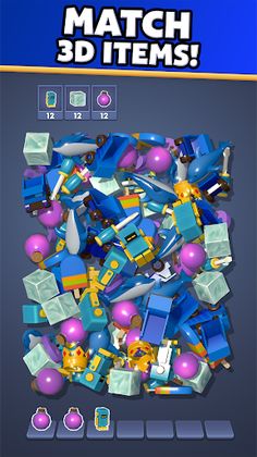 Triple Fusion 3D: Triple Match - Screenshot 1