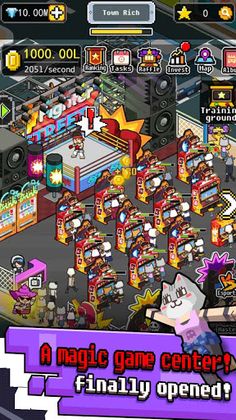 Acade game center story - Screenshot 1