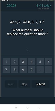 Daily IQ Tests - Screenshot 2