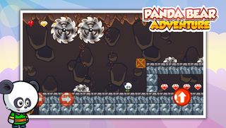 Panda Bear Adventure craft 런게임 - Screenshot 2