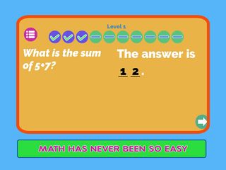 Mental Math Kids Quiz Games - Screenshot 1