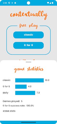 Contextually: Contexto AI game - Screenshot 2