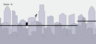 Stickman Runner Downtown - Screenshot 2