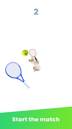 Cat Tennis Pro - Screenshot 3