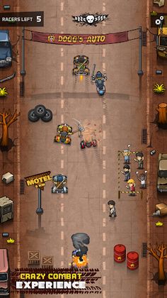 Rude Racers - Screenshot 1