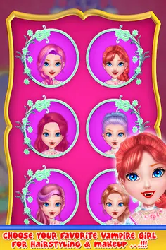 Vampire Girls Wedding Hair Sty - Screenshot 3