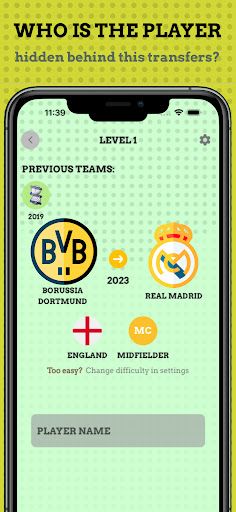 Guess the Player - Screenshot 1