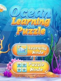 ocean creatures and puzzles - Screenshot 1