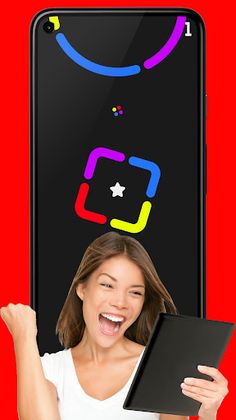 Rocket Color Spin Tapping Game - Screenshot 3