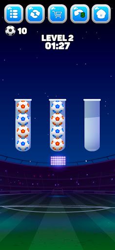 Ball Sort Soccer - Screenshot 3