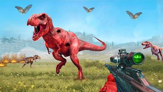 Fps dino hunter Attack - Screenshot 1