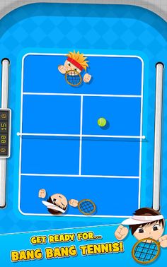 Bang Bang Tennis Game - Screenshot 1