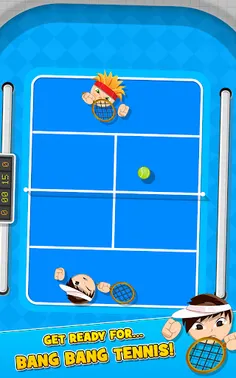 Bang Bang Tennis Game - Screenshot 1