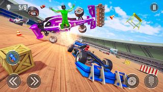 Formula Car Crash Mad Racing - Screenshot 1