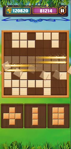 Wood Puzzle Block ¾ - Screenshot 4