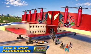 Flying Train Driver Train Game - Screenshot 3