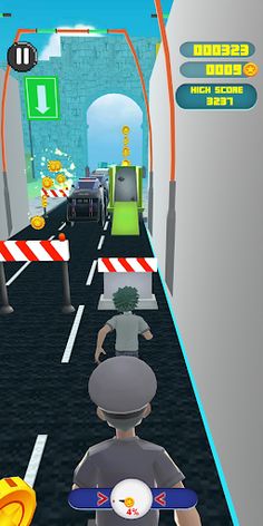 Subway My Hero Run - Screenshot 4