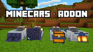Mine Car Addon Minecraft PE - Screenshot 1