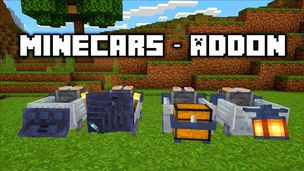 Mine Car Addon Minecraft PE - Screenshot 1