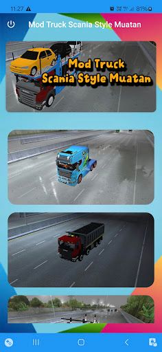 Mod Truck Scania Style Muatan - Screenshot 1