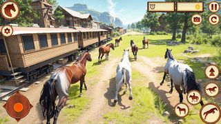 Wild Horse Family Riding Game - Screenshot 3