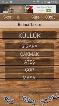 Tabu Türkçe - Screenshot 3