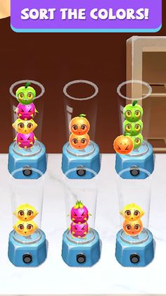 Fruit Sort 3D - Screenshot 2