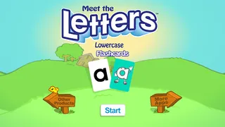 Meet the Letters Flashcards: Lowercase - Screenshot 1