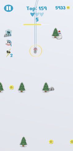 Ski Down 2D - Screenshot 4