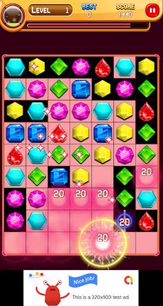 Shiny Jewel Match 3 - Screenshot 4